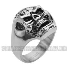 Load image into Gallery viewer, Heavy Metal Jewelry Men&#39;s Mister Skull Stainless Steel Ring