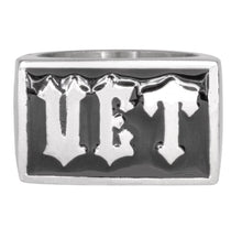 Load image into Gallery viewer, VET Military Stainless Steel Ring