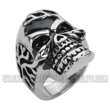 Load image into Gallery viewer, Heavy Metal Jewelry Men&#39;s Mad Man Skull Stainless Steel Ring