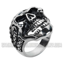 Load image into Gallery viewer, Heavy Metal Jewelry Men&#39;s Demon in Chains Stainless Steel Ring