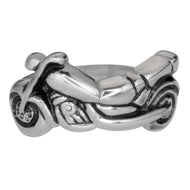 Motorcycle Band Lady Biker Ring Stainless Steel SR104