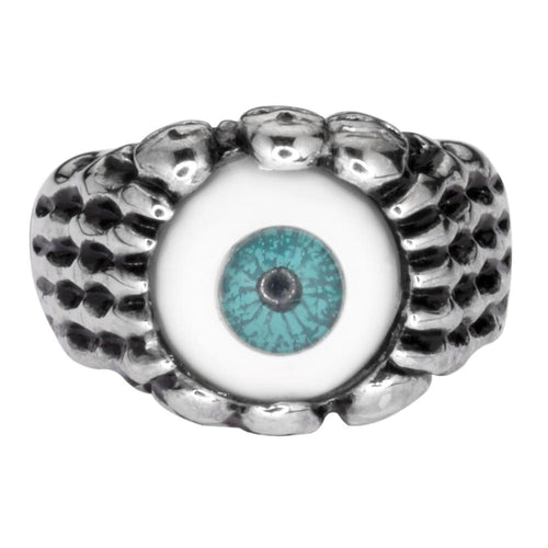 Heavy Metal Jewelry Ladies Eyeball Ring Stainless Steel SR150