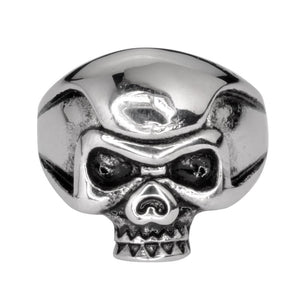 Men's Punisher Skull Ring Stainless Steel Motorcycle Biker Jewelry