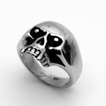 Load image into Gallery viewer, Vampire Fang Skull Ring Unisex Biker Jewelry Ring Stainless Steel SR15