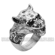 Load image into Gallery viewer, Heavy Metal Jewelry Men&#39;s Panther Ring Stainless Steel