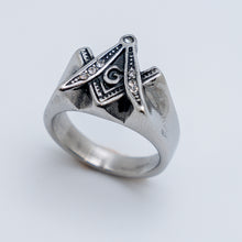 Load image into Gallery viewer, Masons Ring Stainless Steel