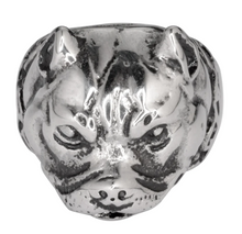 Load image into Gallery viewer, Heavy Metal Jewelry Men&#39;s Pit Bull Ring Stainless Steel