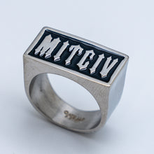 Load image into Gallery viewer, Heavy Metal Jewelry Men&#39;s VICTIM Ring Stainless Steel
