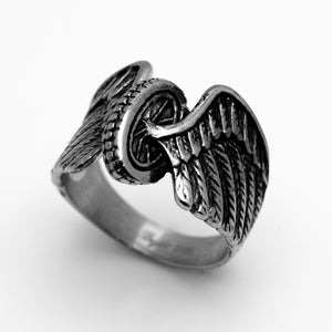 Heavy Metal Jewelry Men's Flying Wheel Stainless Steel Ring