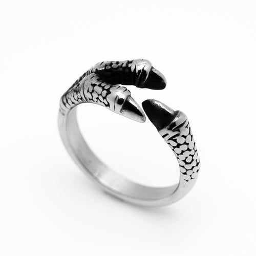 Men or women's Stainless Steel Eagle Talon Claw Ring