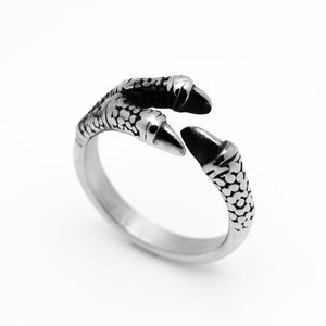Men or women's Stainless Steel Eagle Talon Claw Ring