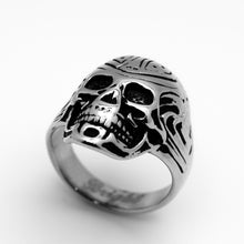 Load image into Gallery viewer, Men’s Tribal Biker Ring Stainless Steel