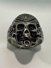 Load image into Gallery viewer, Men’s Tribal Biker Ring Stainless Steel