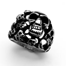 Load image into Gallery viewer, Stainless Steel Men’s Skull Family Ring