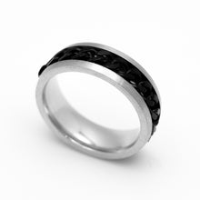 Load image into Gallery viewer, Heavy Metal Jewelry Men&#39;s Wedding Band Spinner Ring Stainless Steel