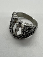 Load image into Gallery viewer, Men’s Angel Wing Ring Stainless Steel