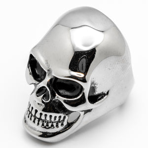 Biker Jewelry Huge Skull Ring Men's Stainless Steel
